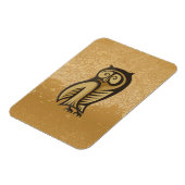 フクロウ記号の色 マグネット (左側)