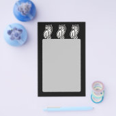 フクロウ記号（白） チラシ (シングル)