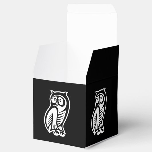 フクロウ記号（白） フェイバーボックス (オープン)