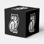 フクロウ記号（白） フェイバーボックス (裏面サイド)