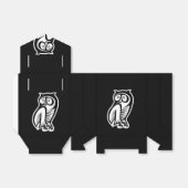 フクロウ記号（白） フェイバーボックス (折り畳みなし)