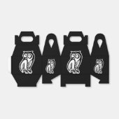 フクロウ記号（白） フェイバーボックス (折り畳みなし)