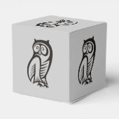 フクロウ記号（黒） フェイバーボックス (裏面サイド)