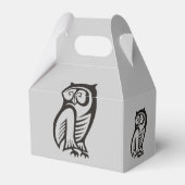 フクロウ記号（黒） フェイバーボックス (裏面サイド)