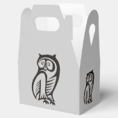 フクロウ記号（黒） フェイバーボックス (オープン)