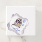 フクロウ誕生日パーティー フェイバータグ (インサイチュ)