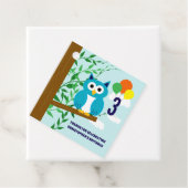 フクロウ誕生日 フェイバータグ (インサイチュ)