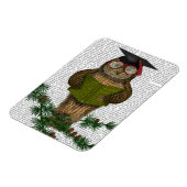 フクロウ読オンブランチ マグネット (左側)