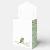 フクロウ赤ちゃんシャワーウッドランド フェイバーボックス (オープン)