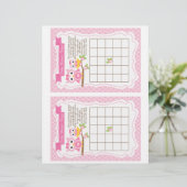 フクロウ赤ちゃんシャワービンゴゲーム， 2 a page (スタンド正面)