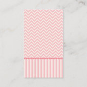 フクロウ赤ちゃんシャワーピンク本シャワーインサートをもたらす エンクロージャーカード (裏面)