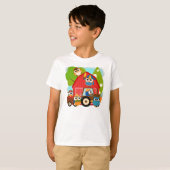 フクロウ農家 Tシャツ (正面フル)