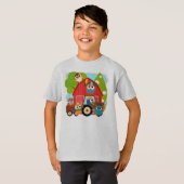 フクロウ農家 Tシャツ (正面フル)