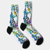 フクロウ靴下 | Owl カラフル Socks ソックス (右)