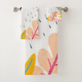 フクロウ頭スケッチ バスタオルセット (インサイチュ)