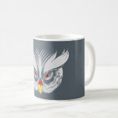 フクロウ頭 コーヒーマグカップ (正面右)