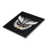 フクロウ頭 タイル (側面)