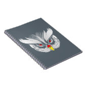 フクロウ頭 ノートブック (右側)