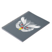 フクロウ頭 ノートブック (左側)