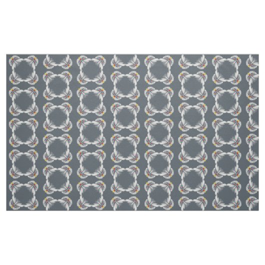 フクロウ頭 ファブリック (ファットクウォーター)