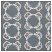 フクロウ頭 ファブリック (見本)