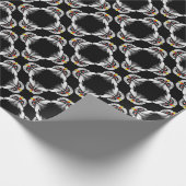 フクロウ頭 ラッピングペーパー (角)