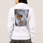 フクロウ顔 パーカ (裏面)