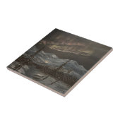 フクロウ飛行 タイル (側面)