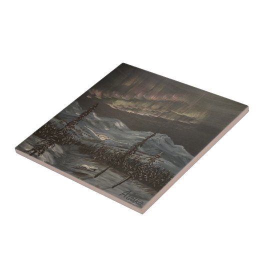 フクロウ飛行 タイル (側面)