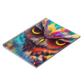 フクロウ鳥獣発見アドベンチャー自然惑星 ノートブック (左側)