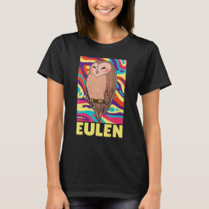 フクロウ鳥類鳥類生物学生物学生物学者ナイトCu Tシャツ