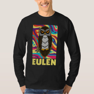 フクロウ鳥類鳥類生物学生物学生物学者ナイトCu Tシャツ