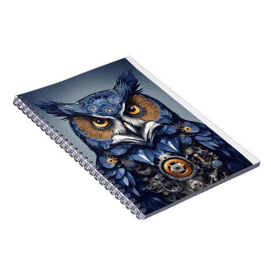 フクロウ鳥 ノートブック (右側)