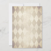 フクロウ2歳の誕生日パーティー 招待状 (裏面)