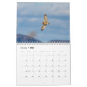 フクロウ2026 カレンダー (1月 2026)