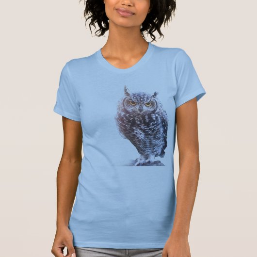 フクロウ2 Tシャツ (正面)