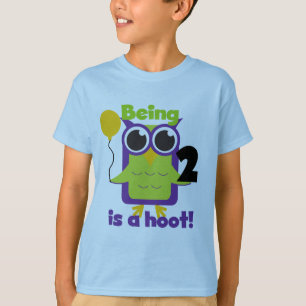 フクロウ2nd誕生日Tシャツとギフト Tシャツ