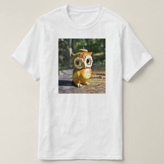 フクロウ3世を収穫する Tシャツ (デザイン正面)