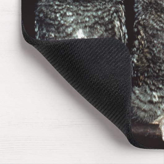 フクロウ3 マウスパッド (コーナー)