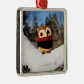 フクロウ4世を収穫する メタルオーナメント (右)