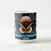 フクロウ6 コーヒーマグカップ (中央)