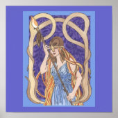 フクロウ・アイド・アテナ ポスター (正面)