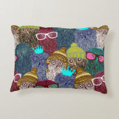 フクロウ アクセントクッション (裏面)