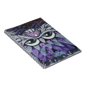 フクロウ・アート ノートブック (右側)