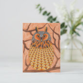 フクロウ – ウォルドハウレ ポストカード (スタンド正面)