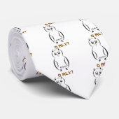 フクロウ・オリー ネクタイ (ロール)