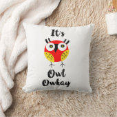 フクロウ・オーケイ クッション (ブランケット)