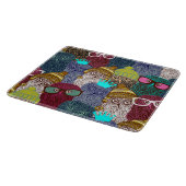 フクロウ カッティングボード (角)