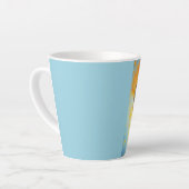 フクロウ カフェラテマグ (左アングル)