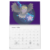 フクロウ、カレンダー カレンダー (1月 2026)